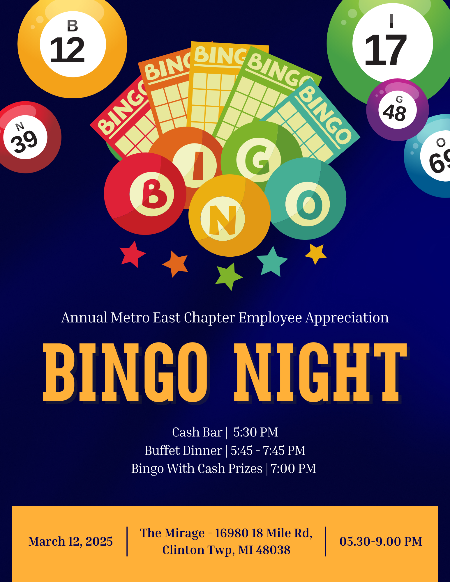 Bingo Save the Date